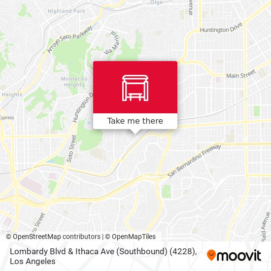 Lombardy Blvd & Ithaca Ave (Southbound) (4228) map
