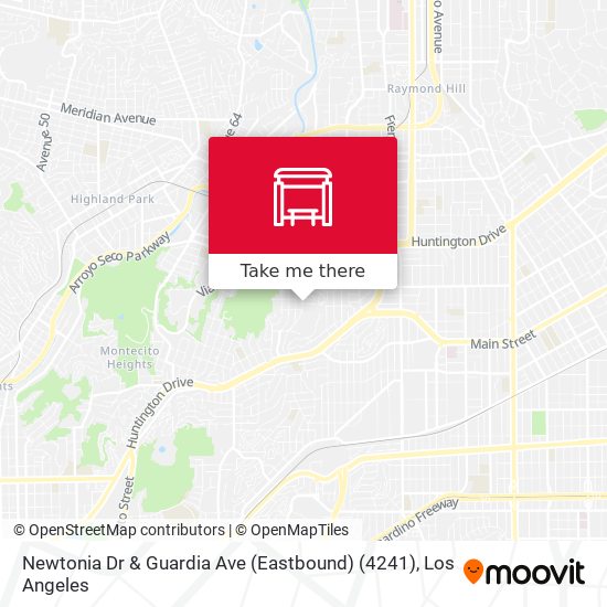 Mapa de Newtonia Dr & Guardia Ave (Eastbound) (4241)