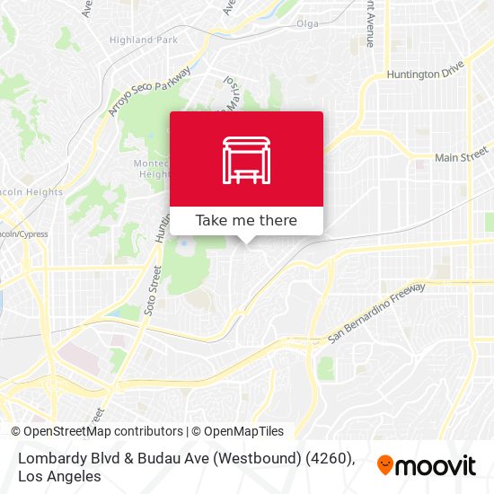 Lombardy Blvd & Budau Ave (Westbound) (4260) map