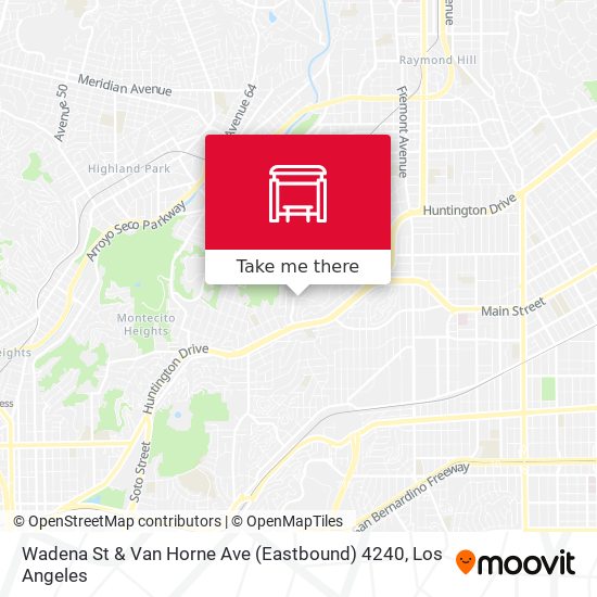 Wadena St & Van Horne Ave (Eastbound) 4240 map