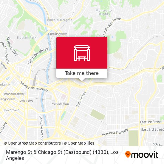 Marengo St & Chicago St (Eastbound) (4330) map