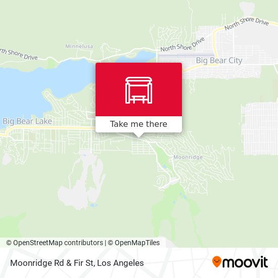 Moonridge Rd & Fir St map
