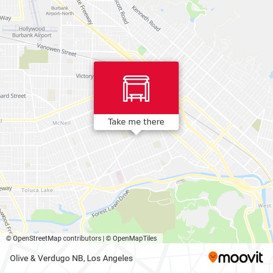 Mapa de Olive & Verdugo NB