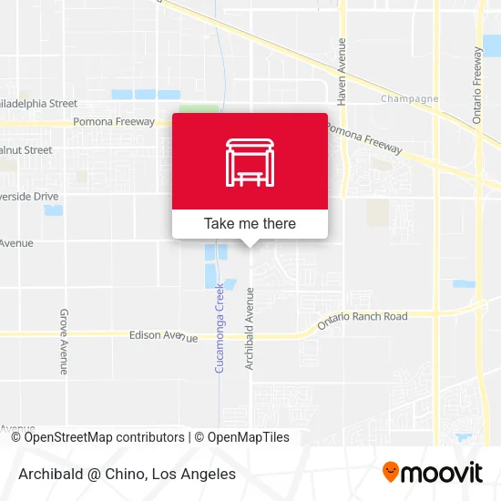Archibald @ Chino map