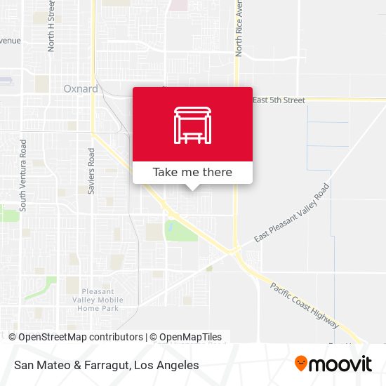 San Mateo & Farragut map