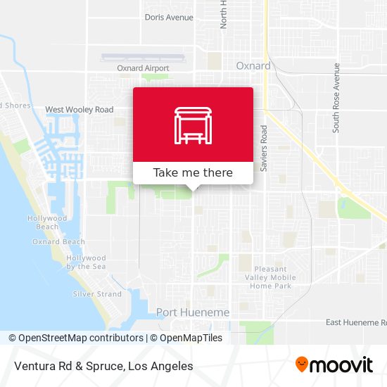 Ventura Rd & Spruce map