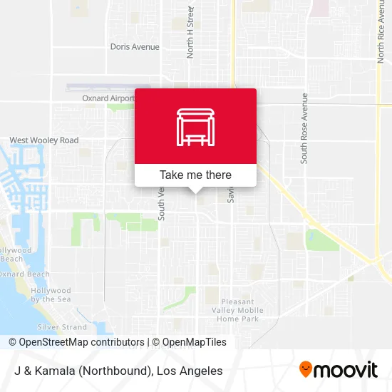 J & Kamala (Northbound) map