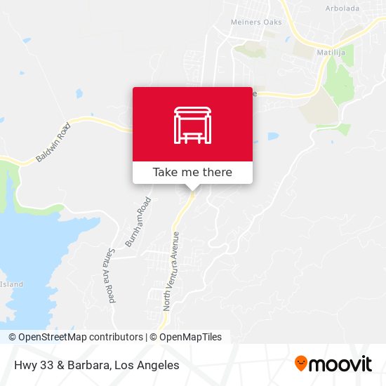 Mapa de Hwy 33 & Barbara