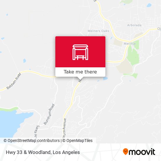 Mapa de Hwy 33 & Woodland