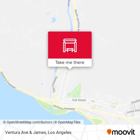 Mapa de Ventura Ave & James