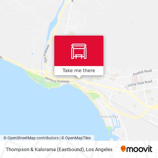 Mapa de Thompson & Kalorama (Eastbound)