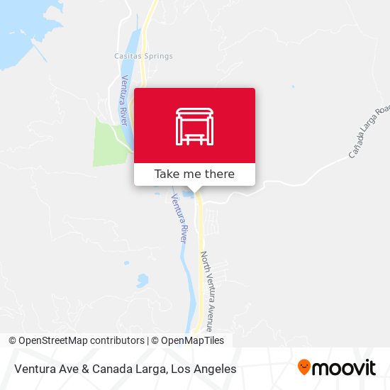 Mapa de Ventura Ave & Canada Larga