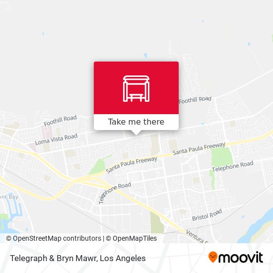 Mapa de Telegraph & Bryn Mawr