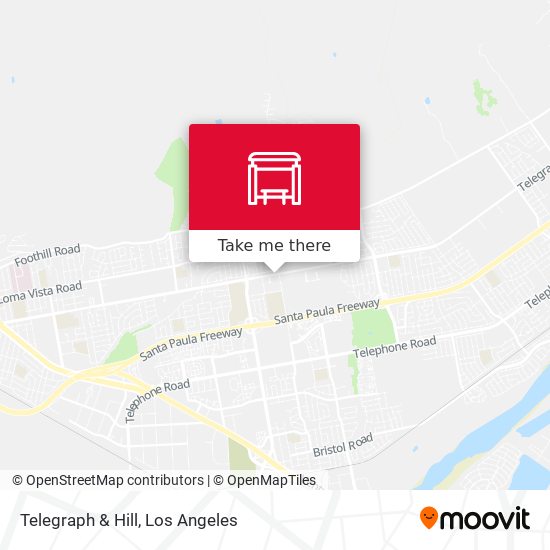 Mapa de Telegraph & Hill