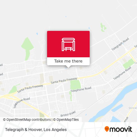Mapa de Telegraph & Hoover