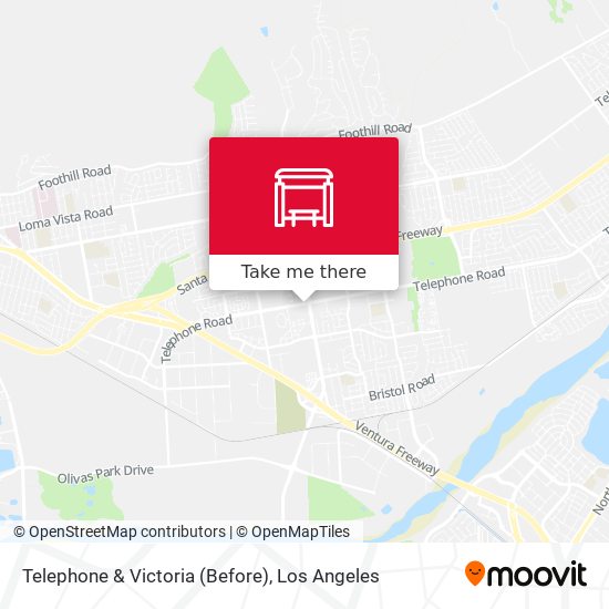 Telephone & Victoria (Before) map