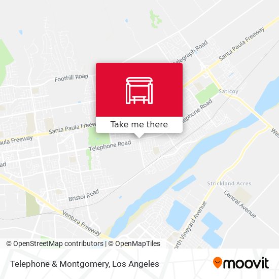 Telephone & Montgomery map