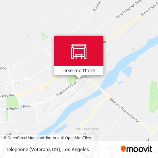 Telephone (Veteran's Ctr) map