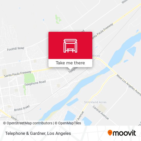 Telephone & Gardner map