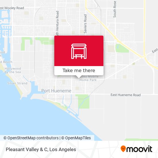 Pleasant Valley & C map
