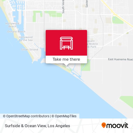Surfside & Ocean View map