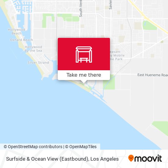 Surfside & Ocean View (Eastbound) map