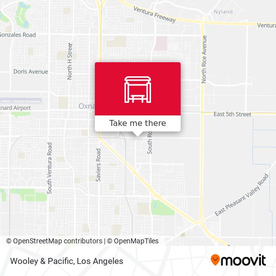 Mapa de Wooley & Pacific
