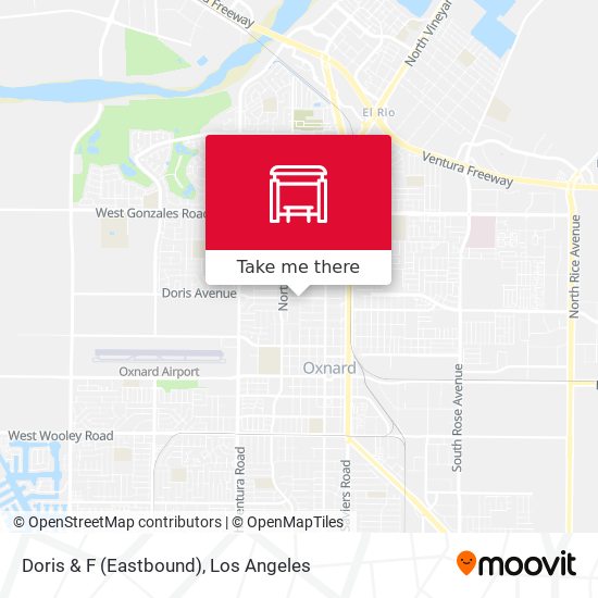 Doris & F (Eastbound) map