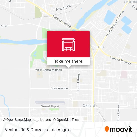 Ventura Rd & Gonzales map