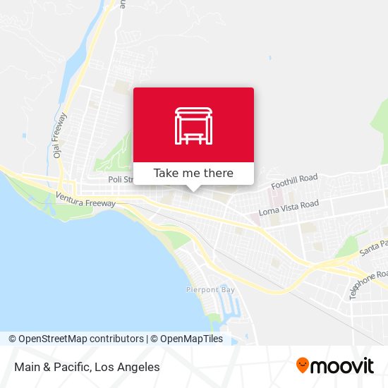 Mapa de Main & Pacific
