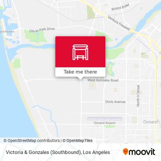 Victoria & Gonzales (Southbound) map