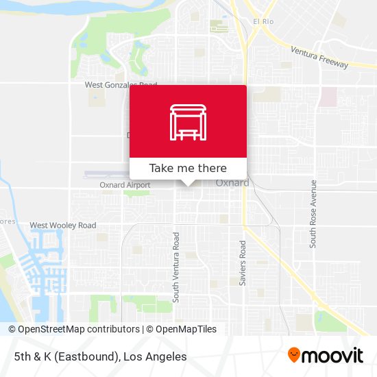 Mapa de 5th & K (Eastbound)