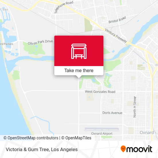 Victoria & Gum Tree map