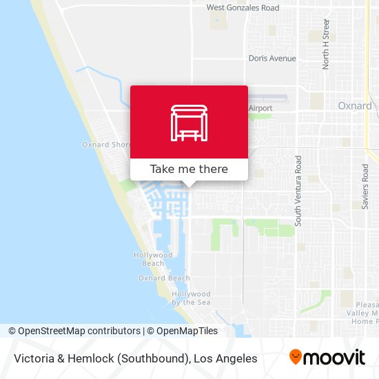 Mapa de Victoria & Hemlock (Southbound)