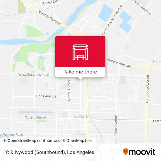 C & Ivywood (Southbound) map