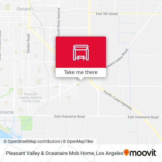 Pleasant Valley & Oceanaire Mob Home map