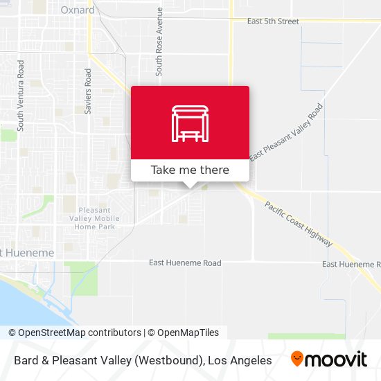 Mapa de Bard & Pleasant Valley (Westbound)