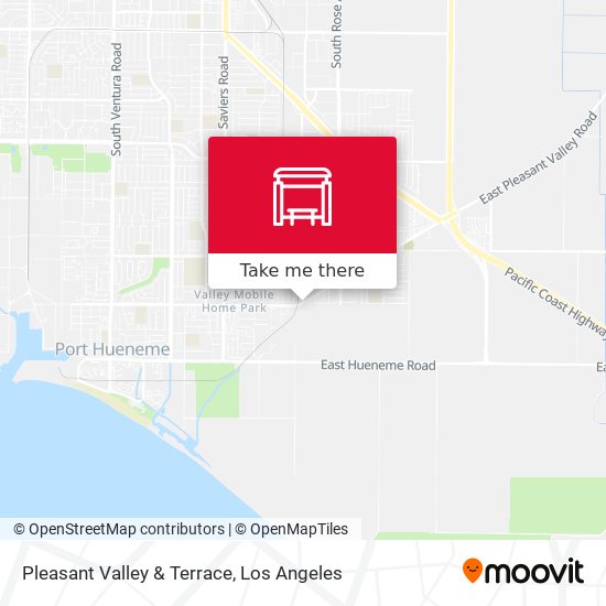 Pleasant Valley & Terrace map