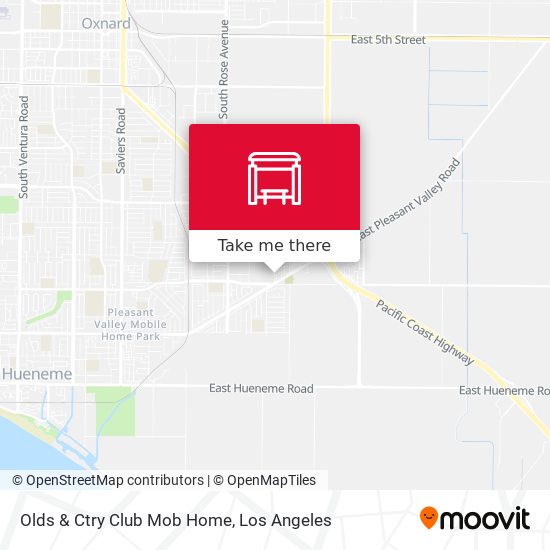 Mapa de Olds & Ctry Club Mob Home