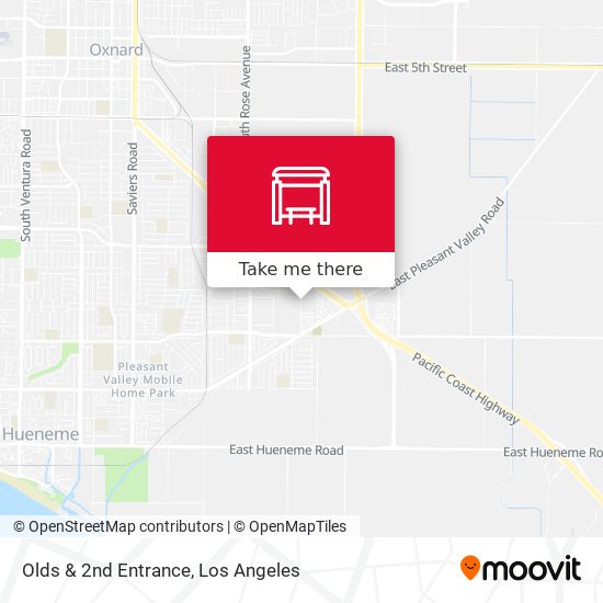 Mapa de Olds & 2nd Entrance