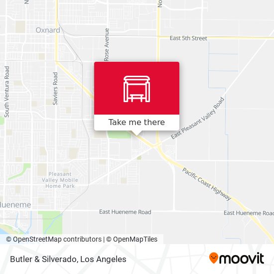 Butler & Silverado map