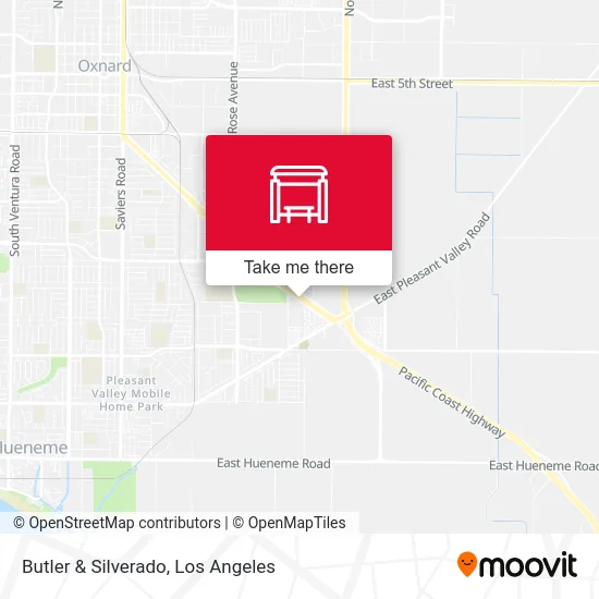Butler & Silverado map
