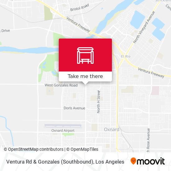Mapa de Ventura Rd & Gonzales (Southbound)