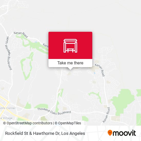 Rockfield St & Hawthorne Dr map