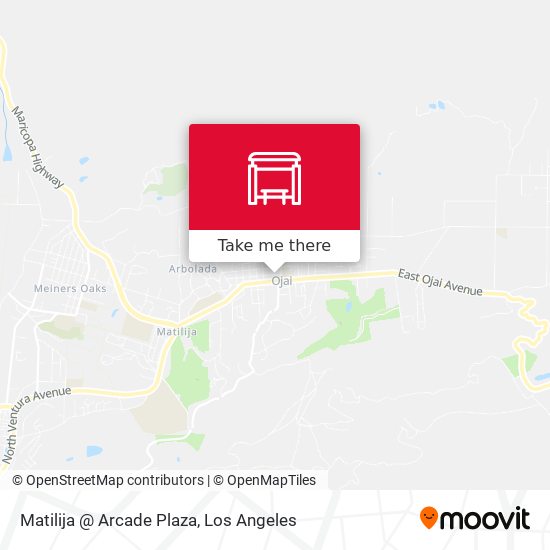 Matilija @ Arcade Plaza map
