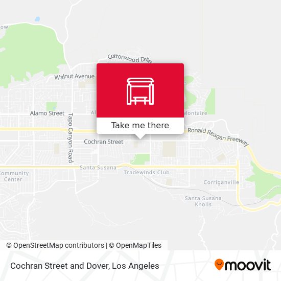 Mapa de Cochran Street and Dover