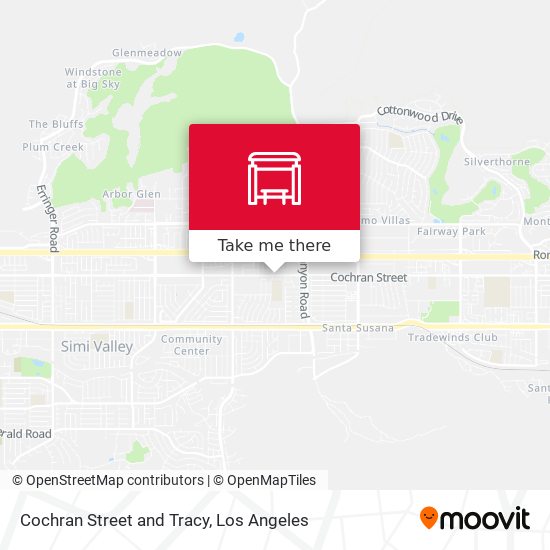 Mapa de Cochran Street and Tracy