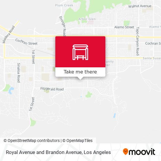 Mapa de Royal Avenue and Brandon Avenue