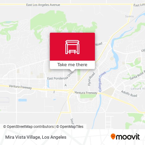 Mira Vista Village map