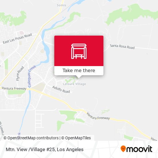Mapa de Mtn. View /Village #25